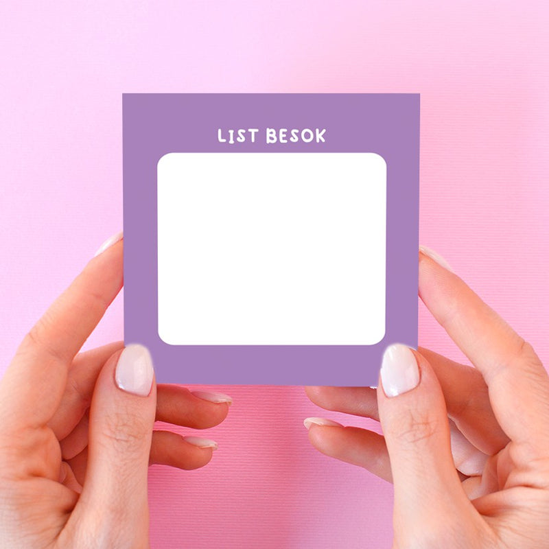 Memo 023 List Besok - Memopad by bukuqu