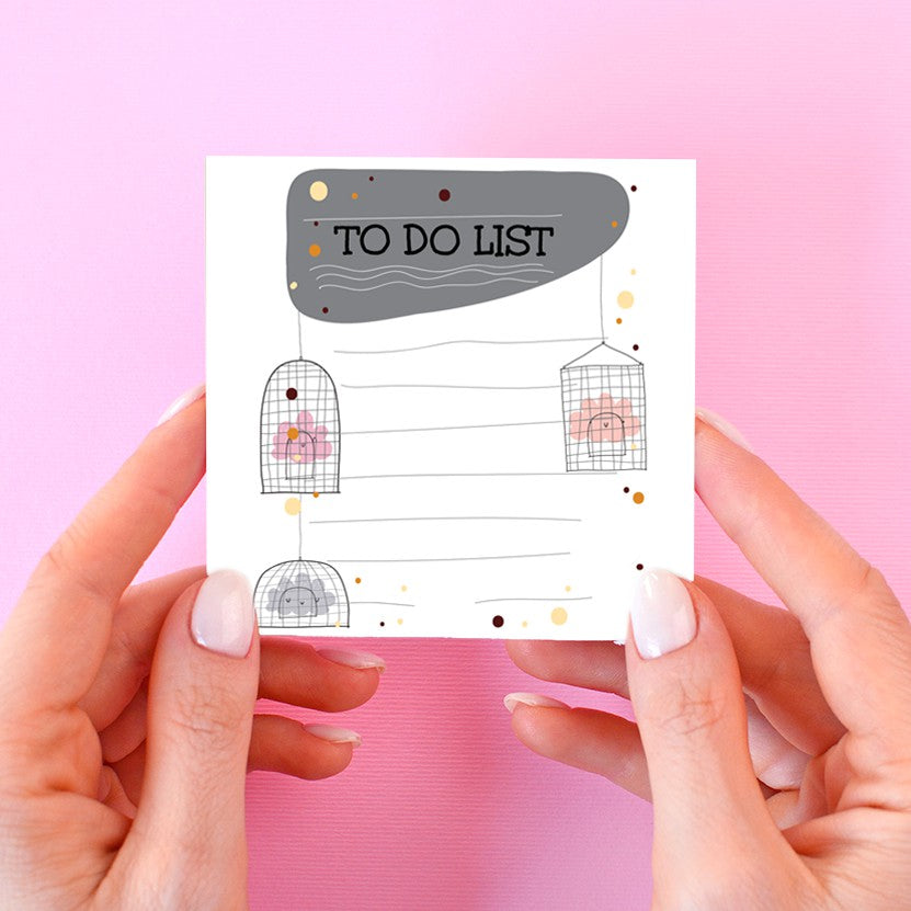 bukuqu Memo 034 To Do List Bird Version - Memopad