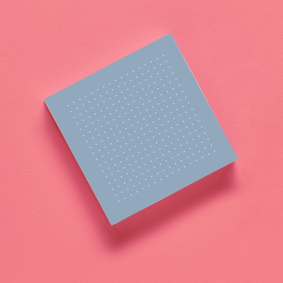 Memo 016 Dotted Biru - Memopad by bukuqu
