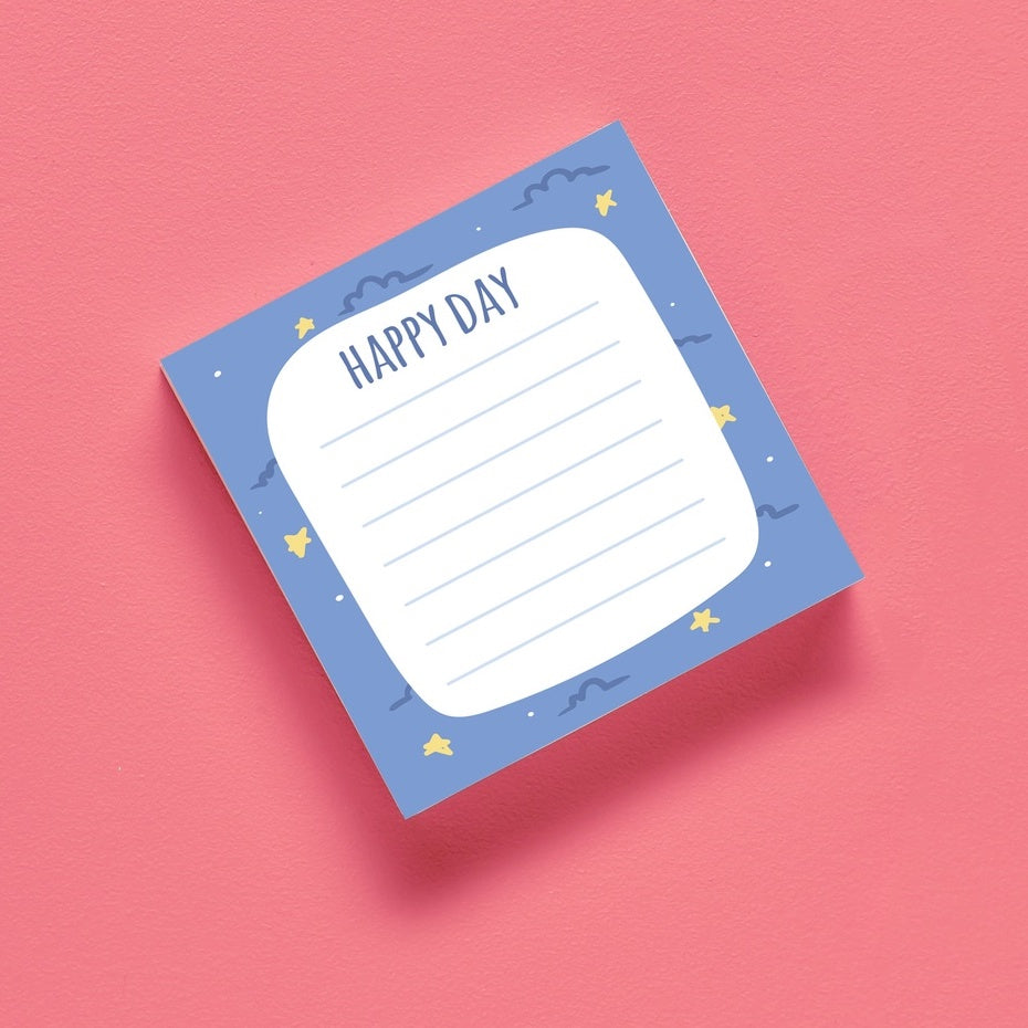 Memo 043 Happy Day - Memopad by bukuqu
