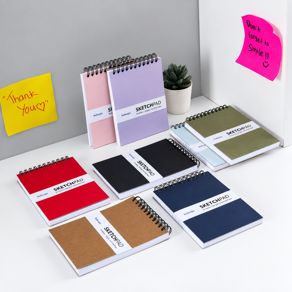bukuqu A6 SketchPad Sketsa Spiral