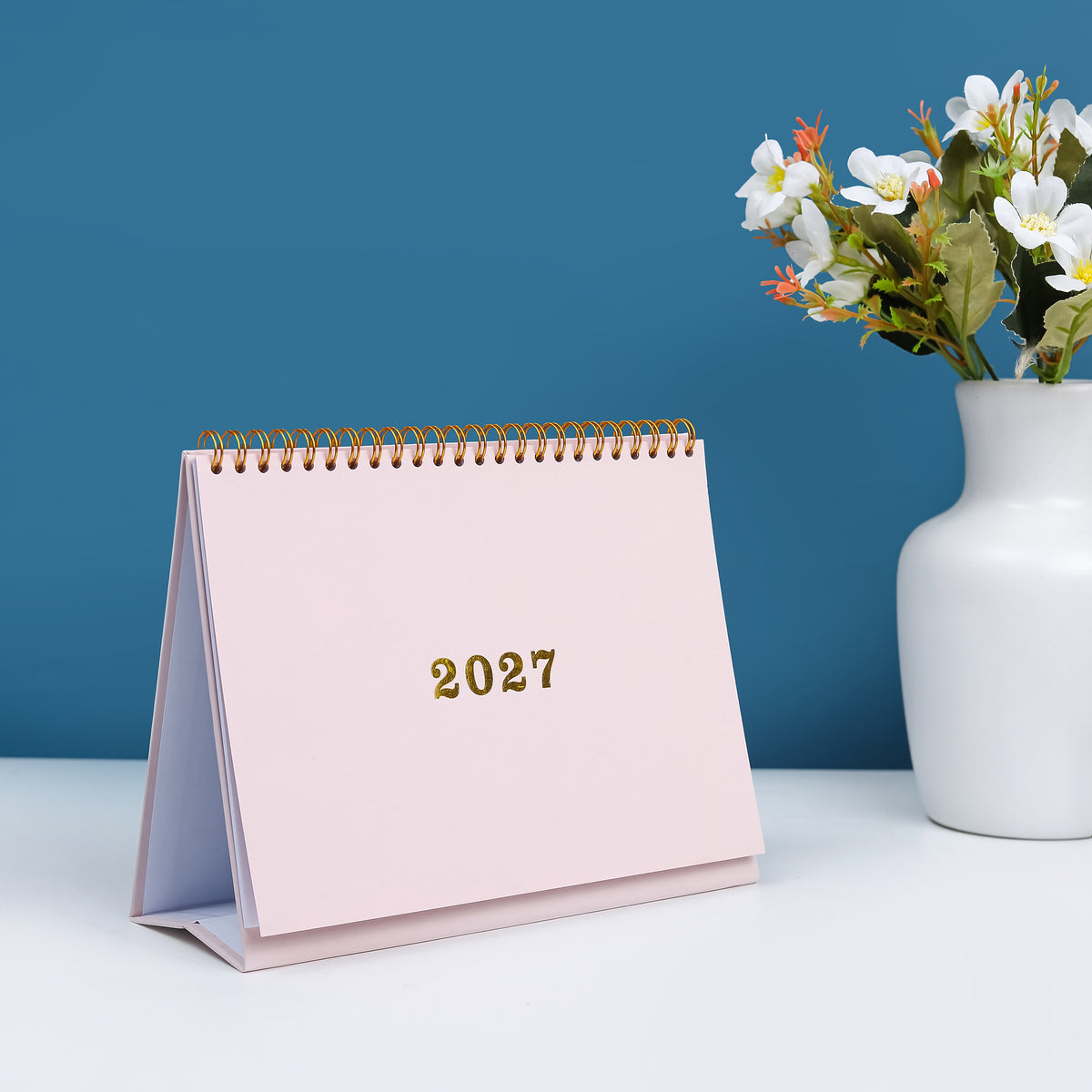 bukuqu A5 Desk Calendar 2027