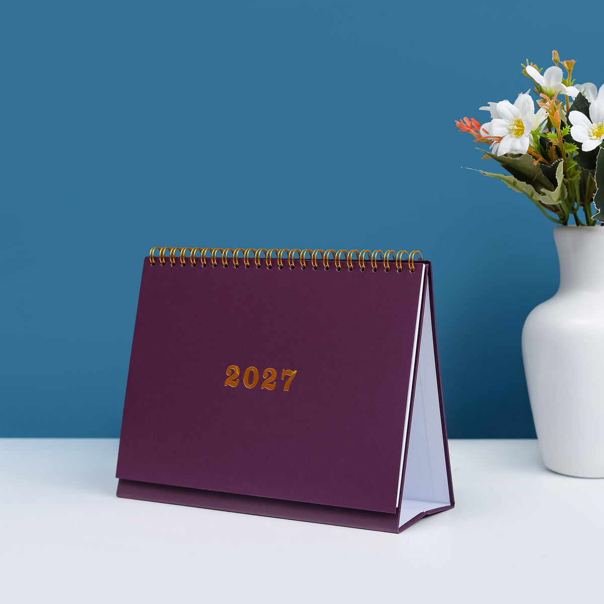 bukuqu A5 Desk Calendar 2027