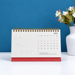 bukuqu Calendar Emboss Huruf 2027