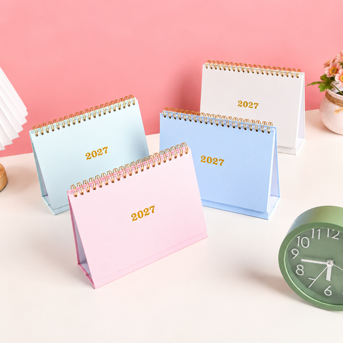 bukuqu B6 Desk Calendar 2027 Color