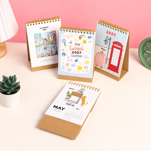 bukuqu A6 Desk Calendar 2027 - Home