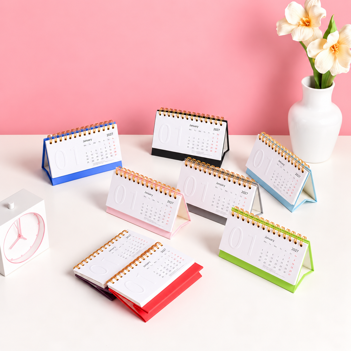 bukuqu Calendar Emboss Mini 2027