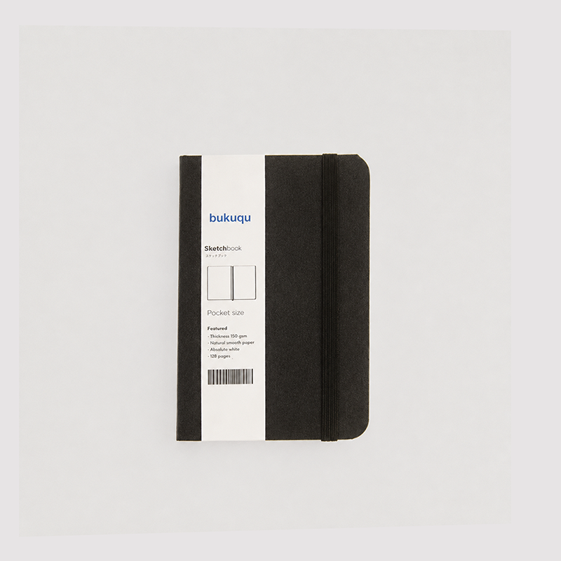 Sketchbook A6 Portrait - White paper