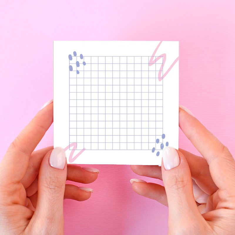 Memo 039 Abstract Grid - Memopad by bukuqu