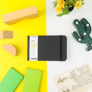 bukuqu A6 Landscape Classic Notebook Black