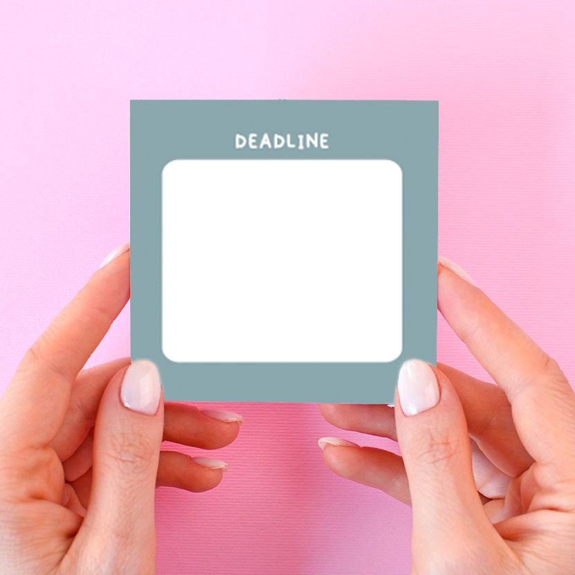 bukuqu Memo 024 Deadline - Memopad