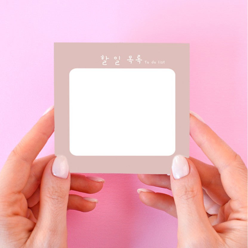bukuqu Memo 025 To do list 할 일 목록 - Memopad