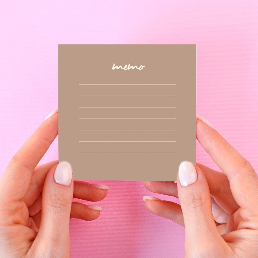 bukuqu Memo 009 Memo Gold - Memopad