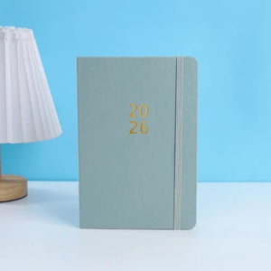 Planner 2026 Kulit - Never Give up