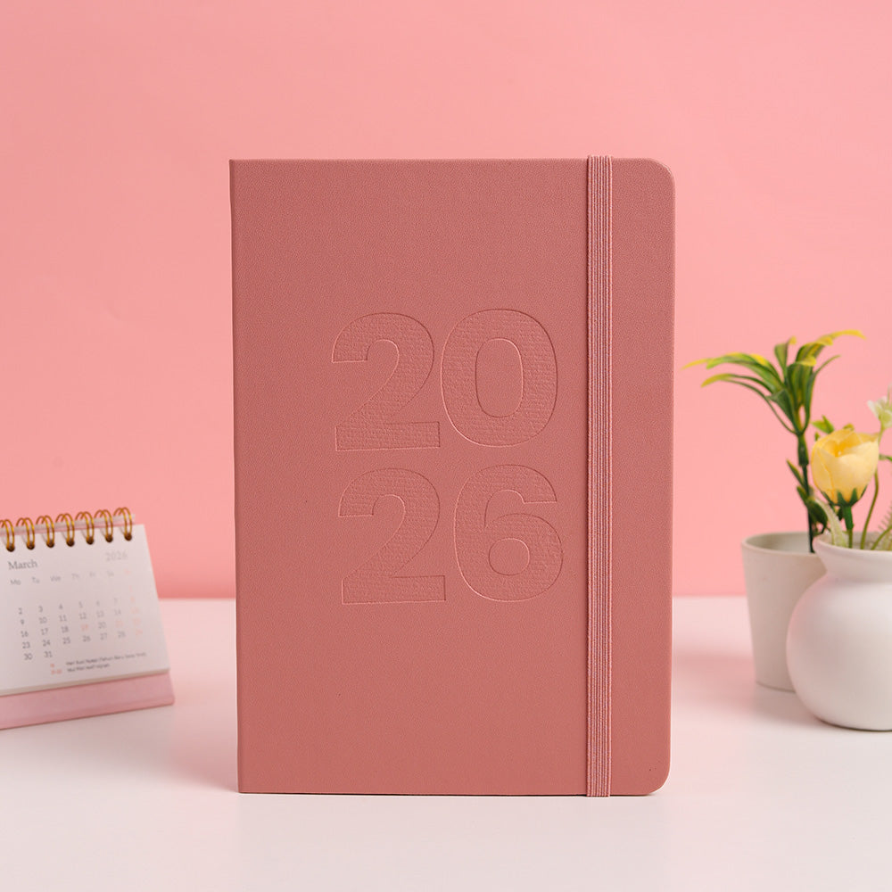 Planner 2026 Leather - Enjoy The Little Things