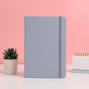 Planner 2026 Leather - Enjoy The Little Things
