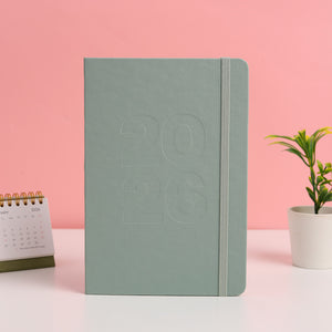 Planner 2026 Leather - Enjoy The Little Things