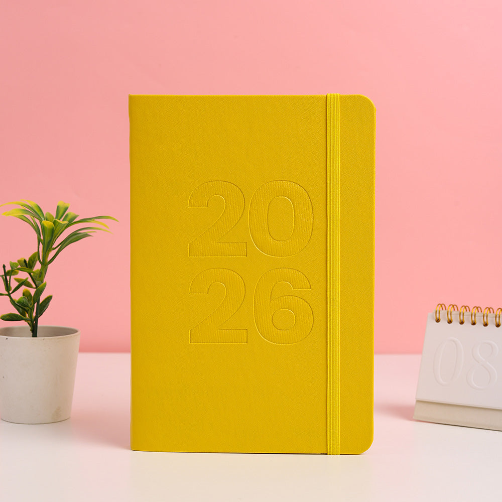 Planner 2026 Leather - Enjoy The Little Things