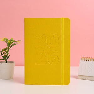 Planner 2026 Leather - Enjoy The Little Things