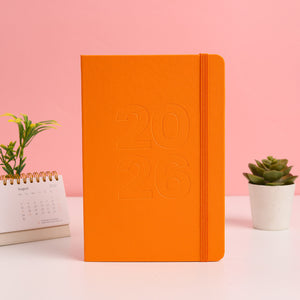 Planner 2026 Leather - Enjoy The Little Things