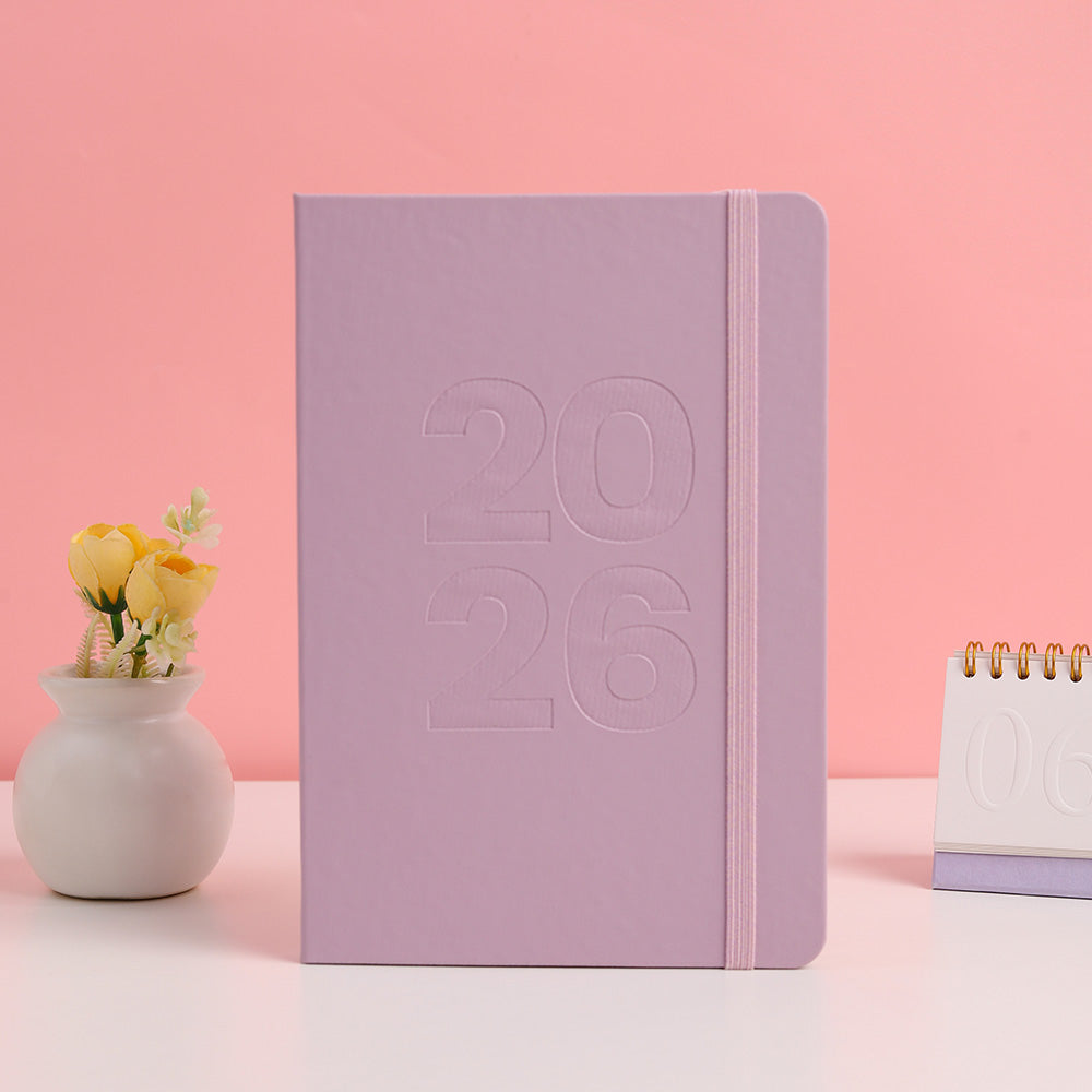 Planner 2026 Leather - Enjoy The Little Things