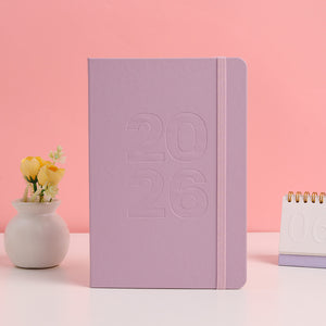 Planner 2026 Leather - Enjoy The Little Things