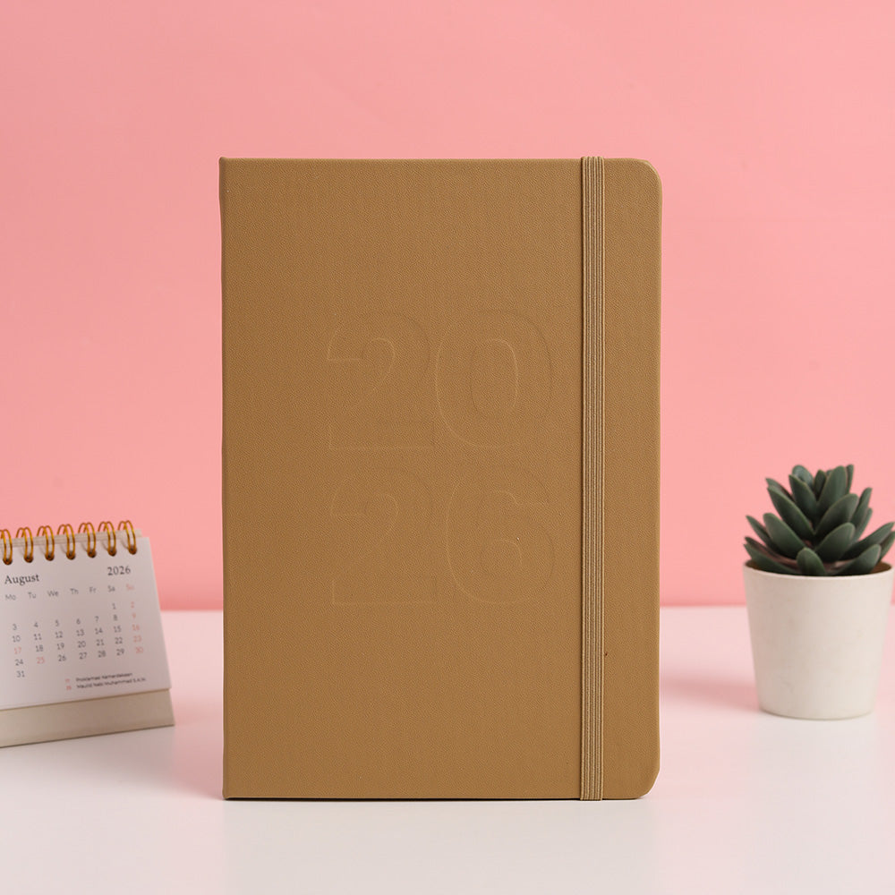 Planner 2026 Leather - Enjoy The Little Things