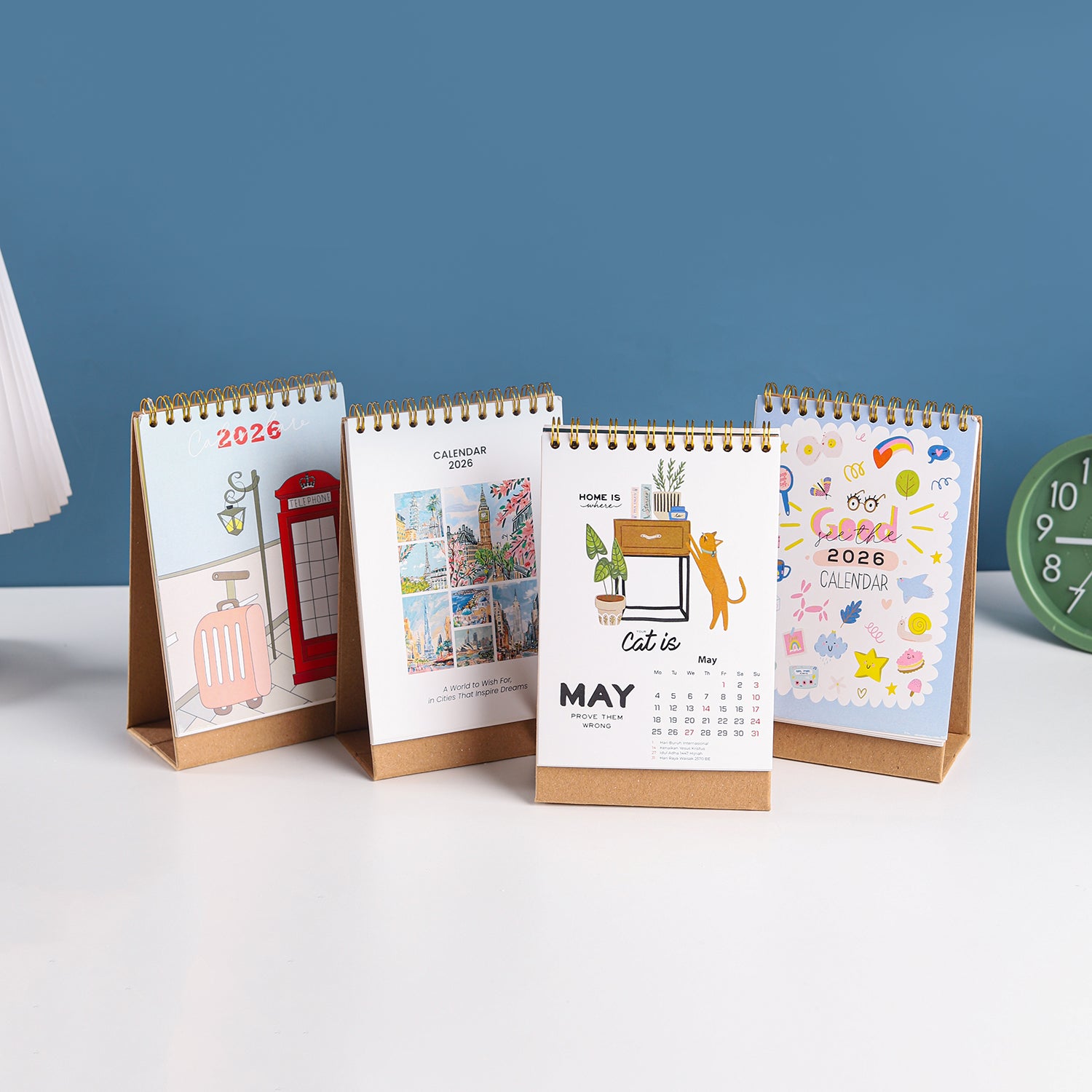 Calendar 2026 Meja A6