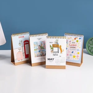 Calendar 2026 Meja A6