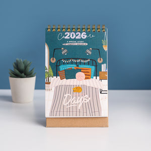 Calendar 2026 Meja A6