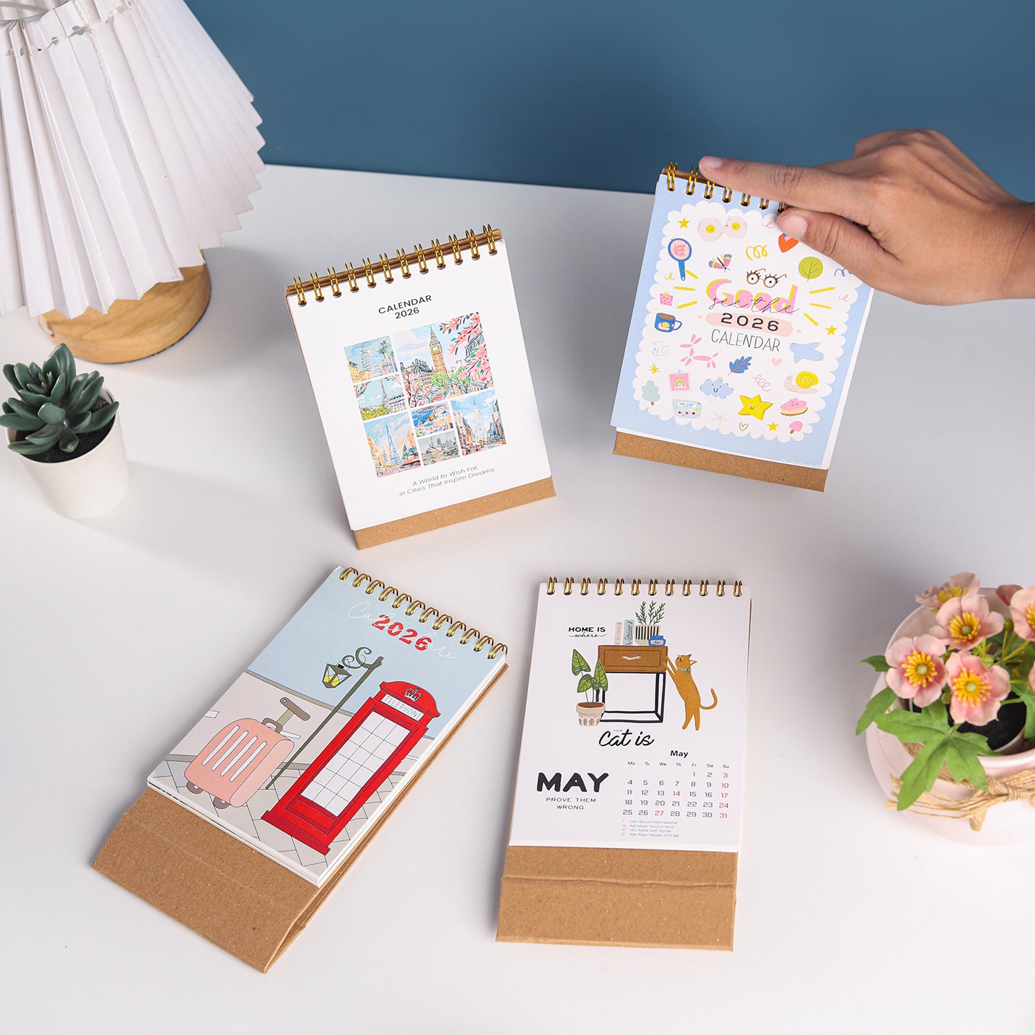 Calendar 2026 Meja A6