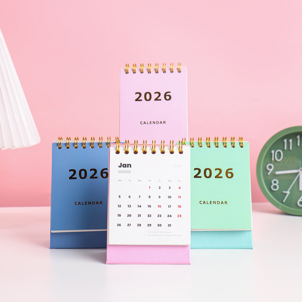 Calendar 2026 Meja A7