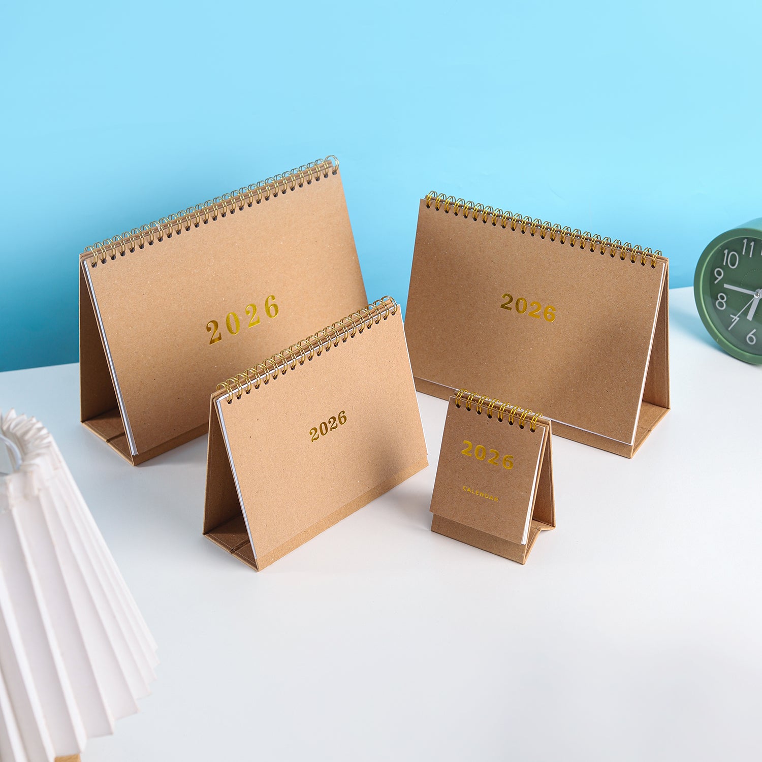 Calendar 2026 Meja - Kraft A7 B6 A5 B5