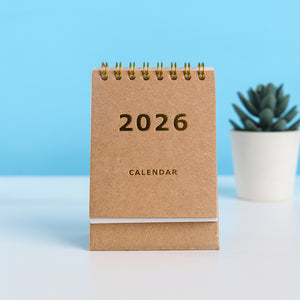 Calendar 2026 Meja - Kraft A7 B6 A5 B5