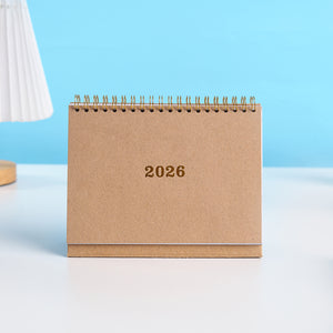 Calendar 2026 Meja - Kraft A7 B6 A5 B5