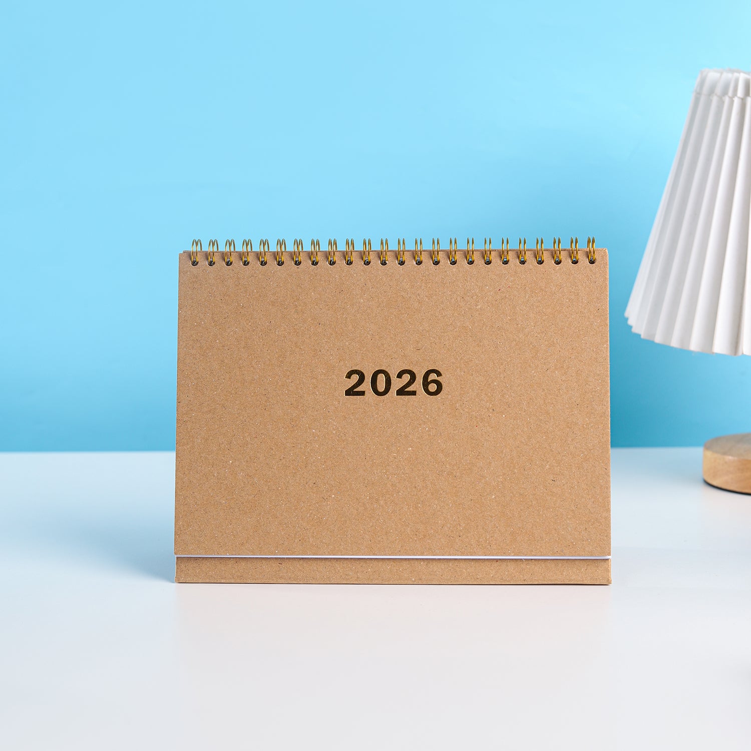 Calendar 2026 Meja - Kraft A7 B6 A5 B5