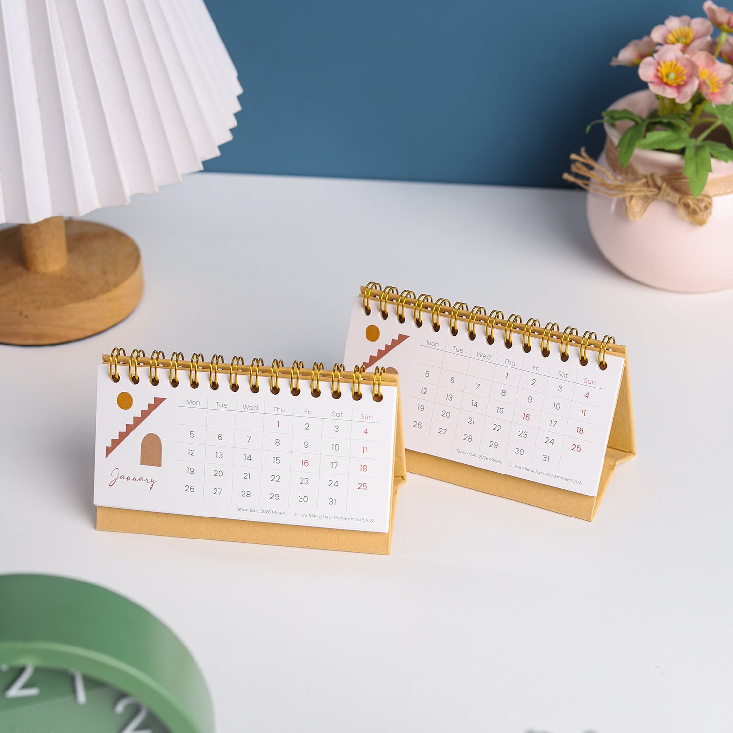 Calendar 2026 Meja Short