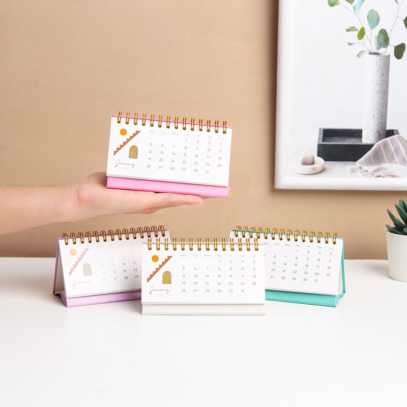 Calendar 2026 Short Colorfull