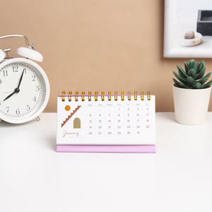 Calendar 2026 Short Colorfull