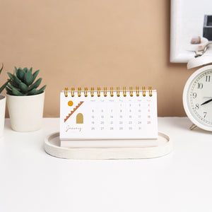 Calendar 2026 Short Colorfull