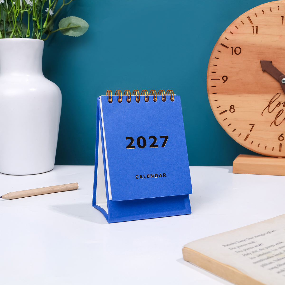 Calendar Meja A7 2027 - 7 Warna