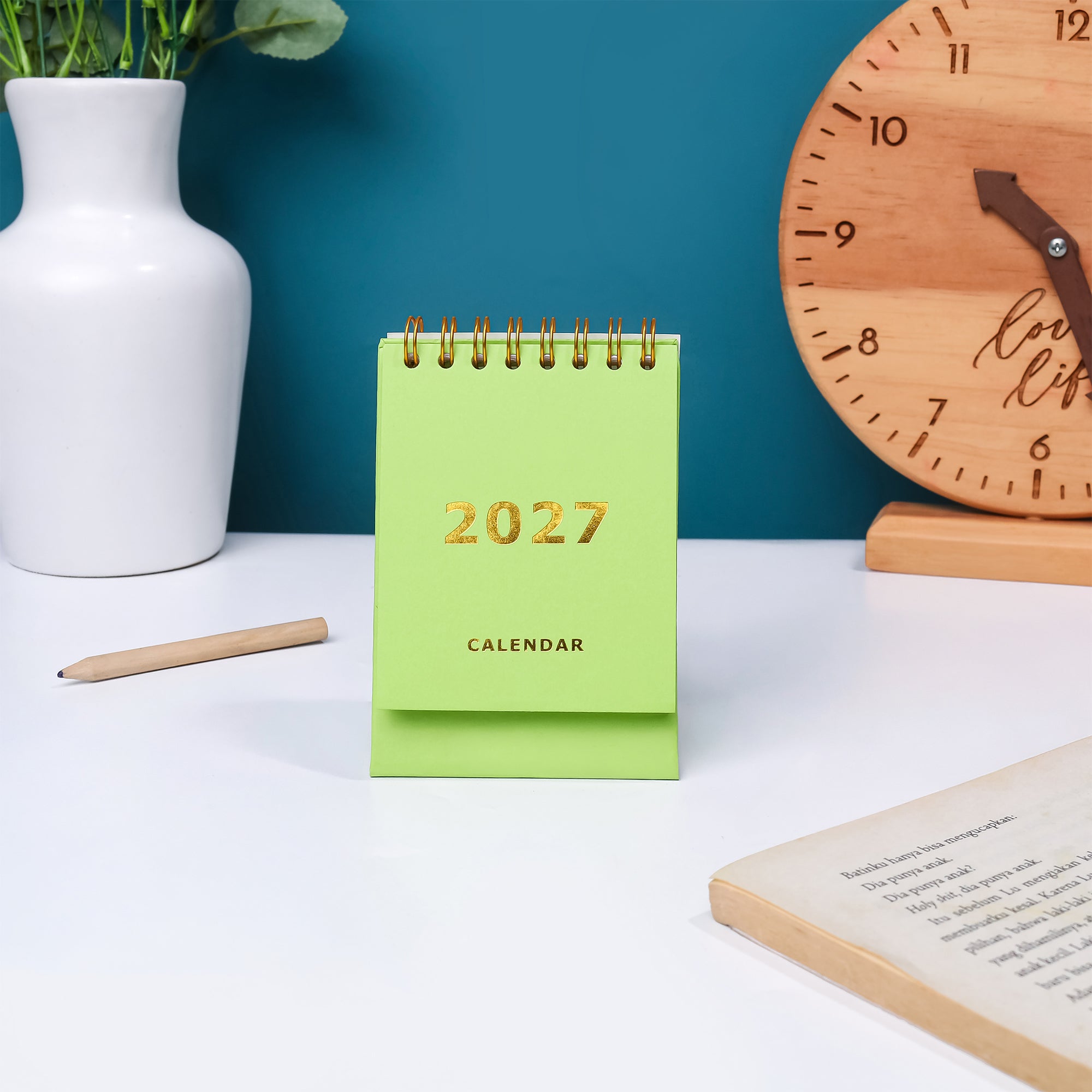 Calendar Meja A7 2027 - 7 Warna