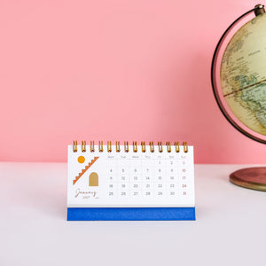 Bukuqu Calendar Short 2027 Colorfull