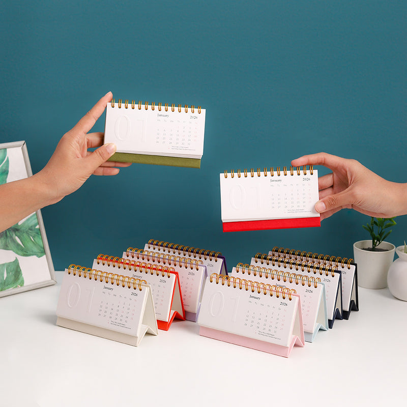 Calendar Emboss Mini 2026