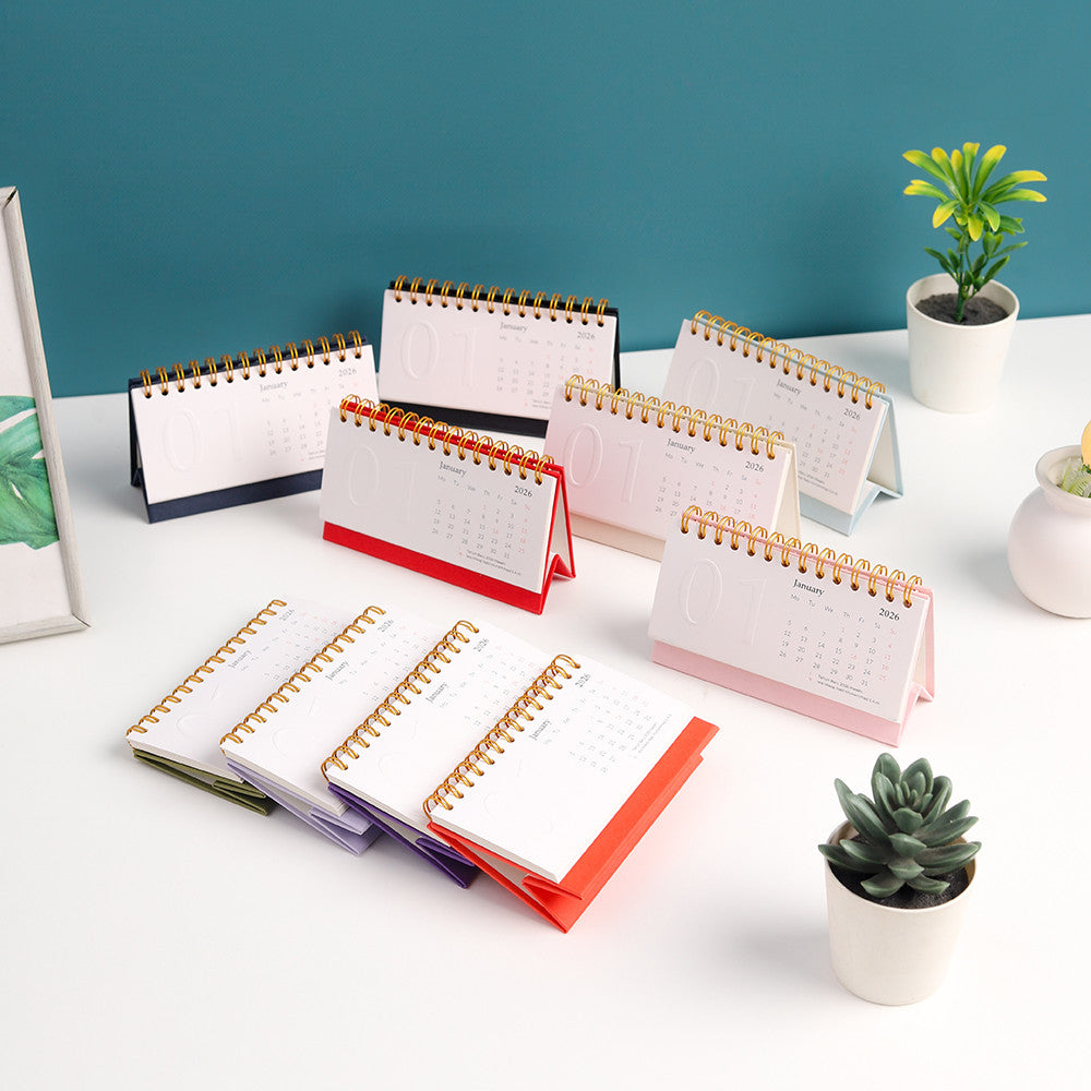 Calendar Emboss Mini 2026