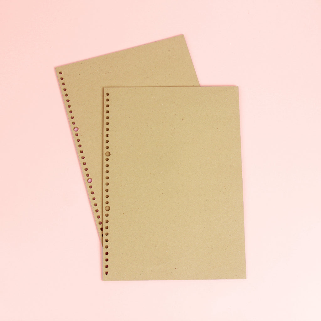 Loose Leaf A4 #KRAFT - 30 Holes by bukuqu