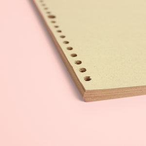 Loose Leaf A4 #KRAFT - 30 Holes by bukuqu