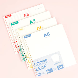 bukuqu A5 Loose Leaf Bookpaper