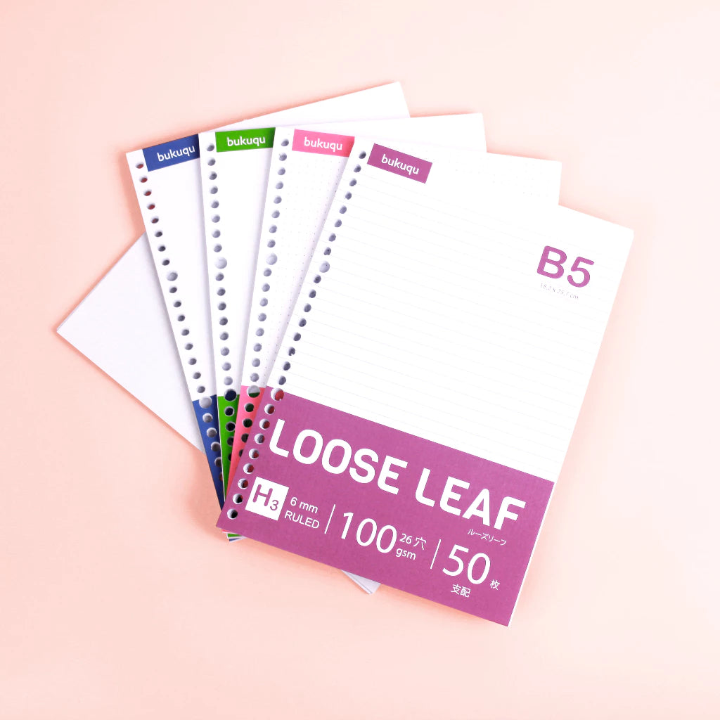 Loose Leaf B5 HVS 100 gsm by bukuqu