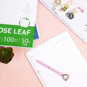 bukuqu B5 Loose Leaf HVS 100 gsm